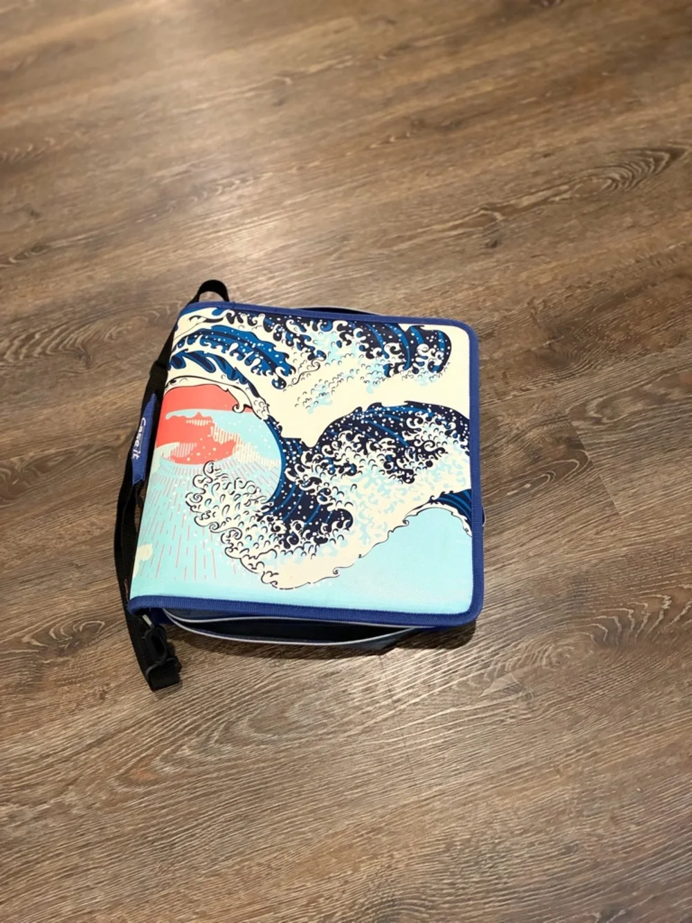 Colorful Wave Pattern Binder Folder - Multicolor - Picture 2 of 5